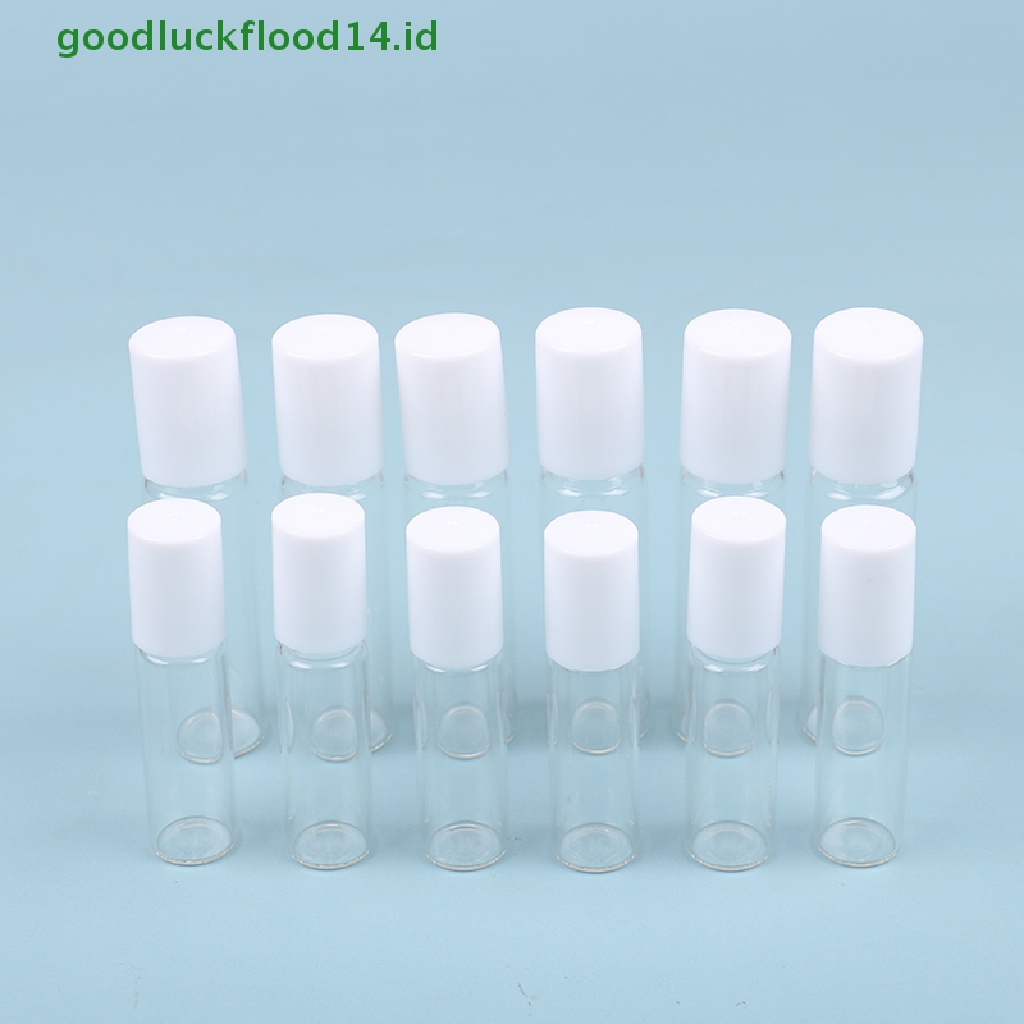 [GOOGFOUR] Botol Rol 5ml/10ml Botol Kaca Kosmetik Kosong Isi Ulang [TOP]