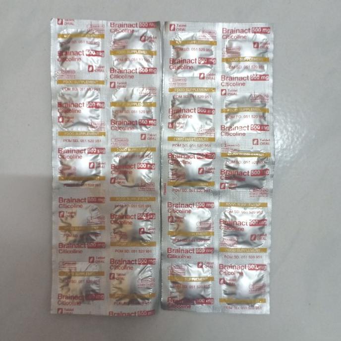 Brainact 500 mg citicoline 10 tablet