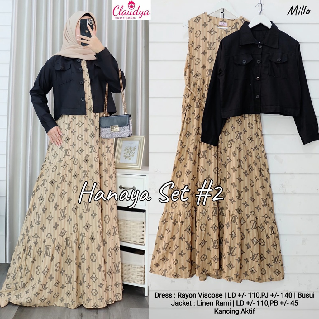 hanaya set 2 ori by claudya