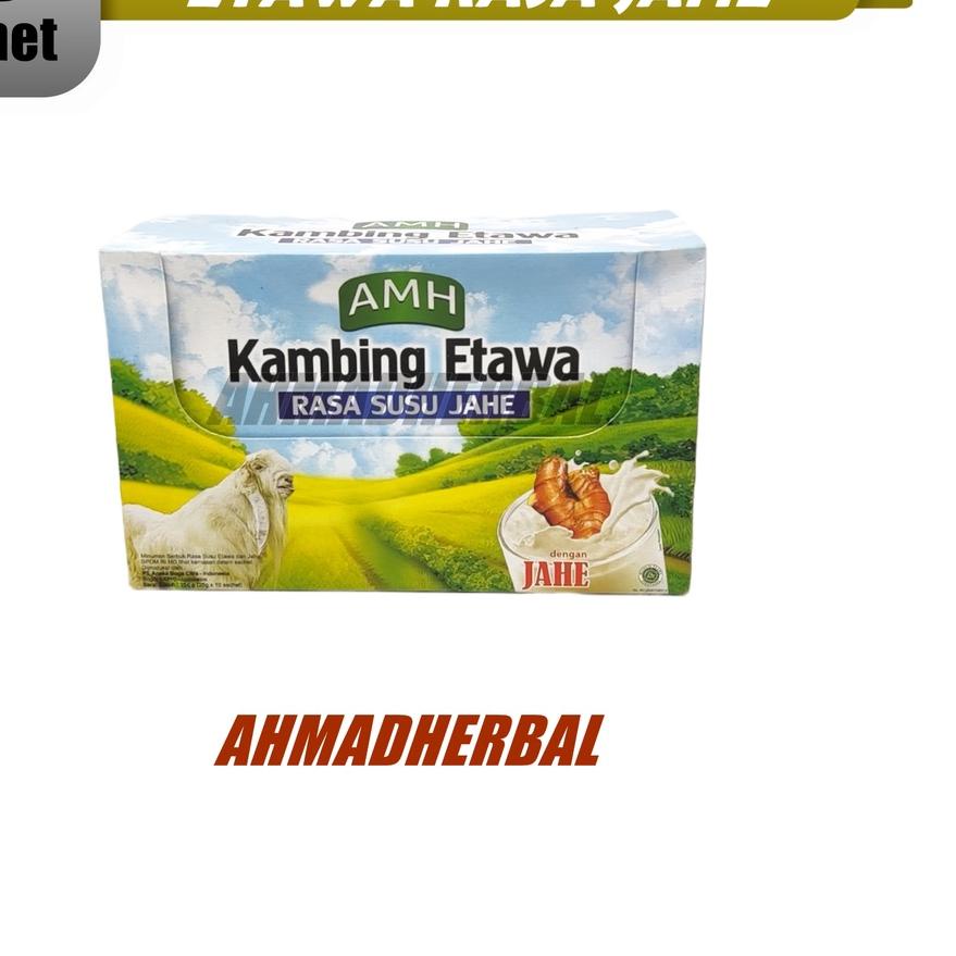 

Harga Murah SUSU KAMBING ETAWA AMH RASA JAHE 10 SACHET Kemasan BOX JAHE / Isi 10 SACHET / SUSU KAMBING ETTAWA!!