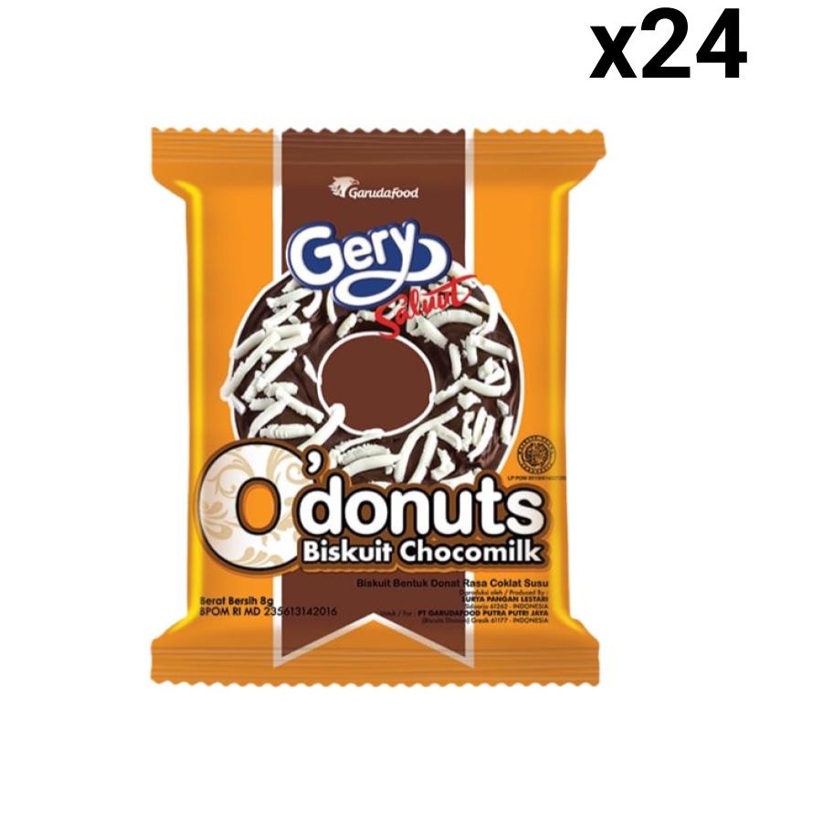 

➺ Gery O Donuts Chocomilk 8 gr x 24