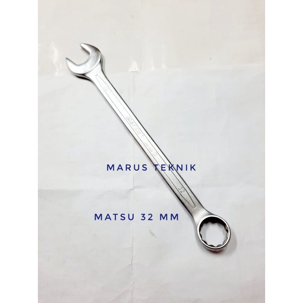 Kunci Ring Pas 32mm MATSU standard Japan bahan crv