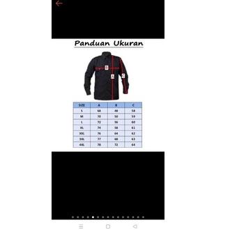 Miliki! Baju Kerja lapangan custom bordir/atasan wearpack tangan panjang/kemeja Kerja  ~