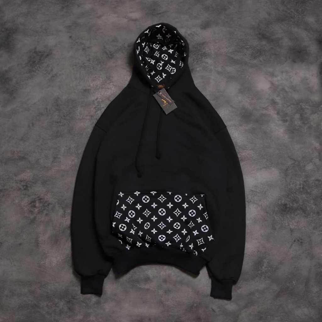 Jaket Hoodie LOUIS VUITTON UNISEX PRIA/WANITA