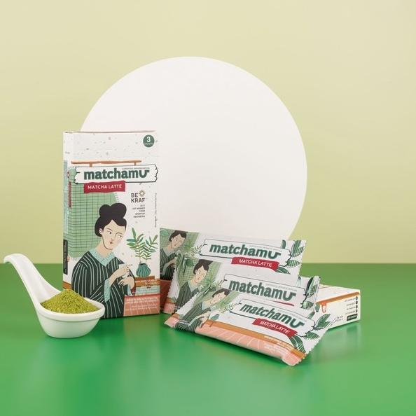 

Matchamu Matcha Latte Box of 3