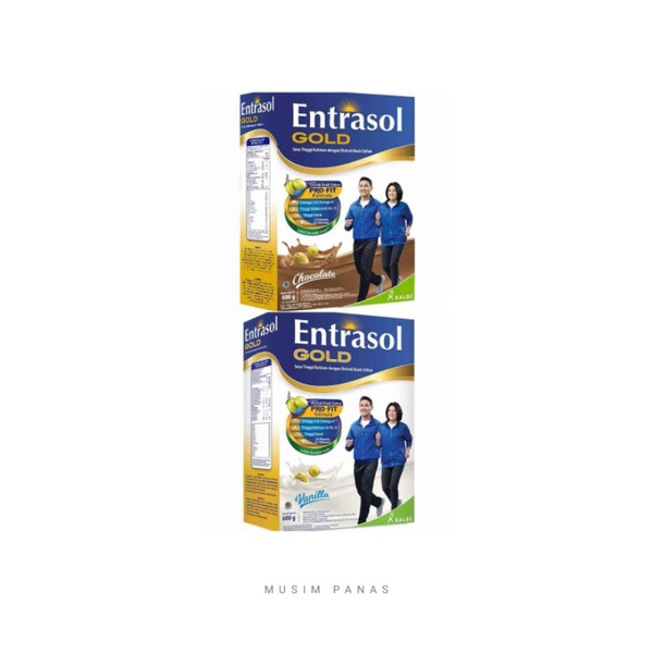 

Entrasol Gold Vanilla/Coklat 600g