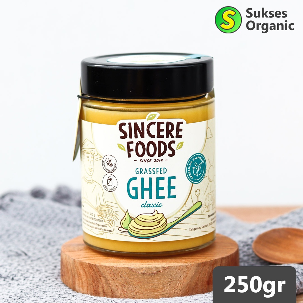 

GHEE BUTTER CLASSIC Grassfed Minyak Samin SINCERE FOODS