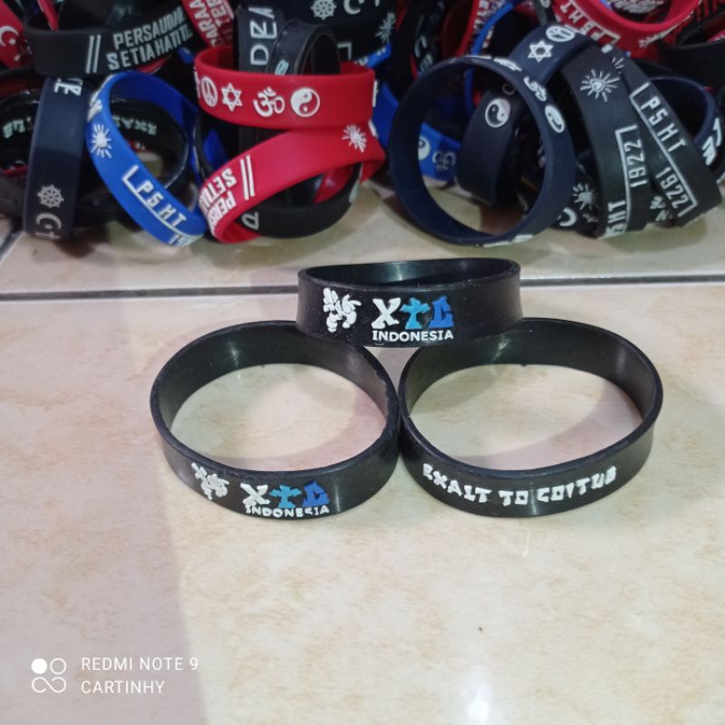 gelang tangan karet varian merck brigez uk L 15mm#greser_aksesoris