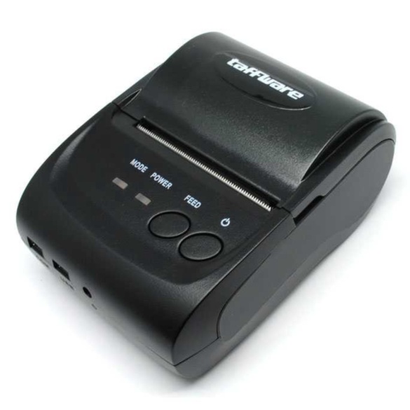 Bluetooth Promo Mesin Struk/Bon/Invoice Kasir printer Hitam Cetak Berkualitas - mini