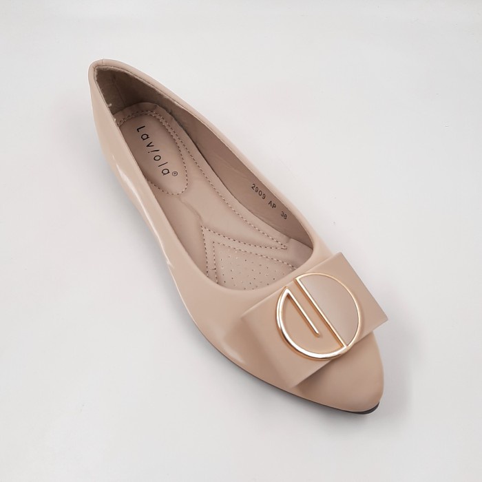 Laviola Shoes - Sepatu Flat Shoes Wanita - 2909 LSH - APRICOT