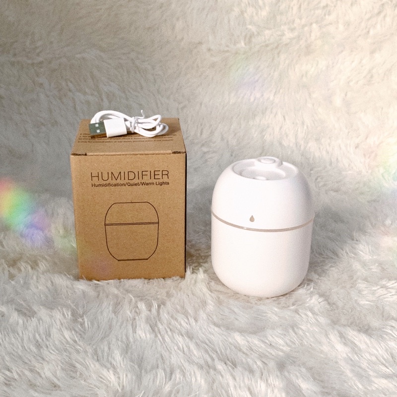 Mini air humidifier - humidifier aromatherapy - diffuser - pelembab udara - kado unik lucu