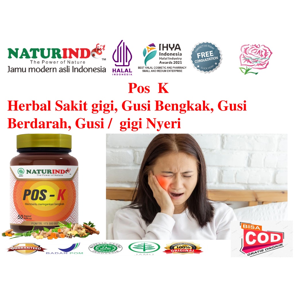 Jual Obat Herbal Sakit Gigi Gusi Bengkak Amandel Kelenjar Tiroid ...