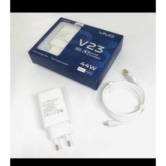TC CHARGER VIVO V23 MICRO Flash Charger 2.0 Rel 100%