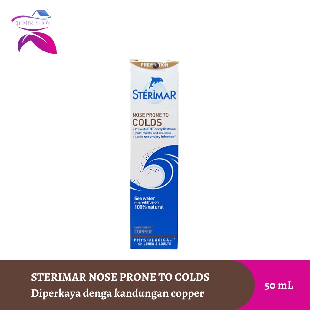 Sterimar Nose Prone to Cold 50 mL / Pembersih Hidung