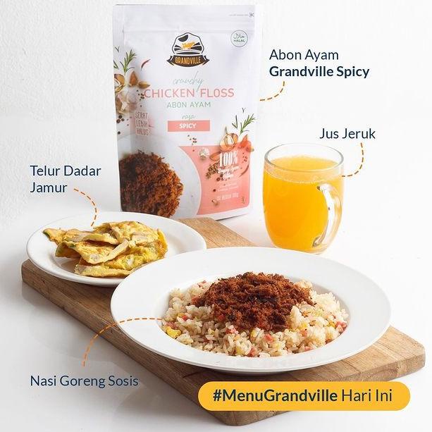 

New Arifal GRANDVILLE ABON SAPI AYAM ASLI CRUNCHY | MPASI MAKANAN INSTAN SNACK .,.,.,..,
