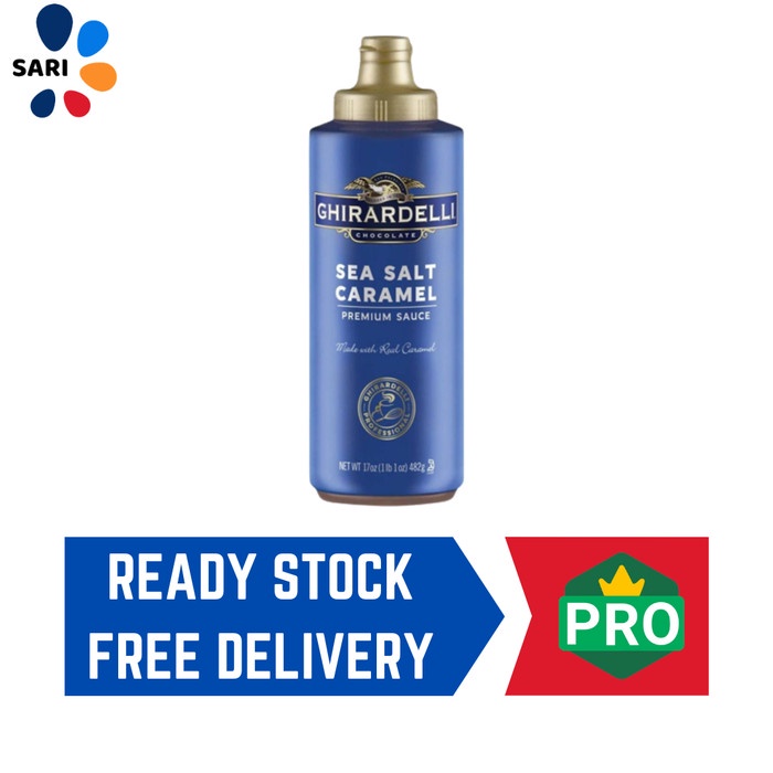

Widyatmogrosir - Ghirardelli Premium Sea Salt Caramel Sauce 482 G