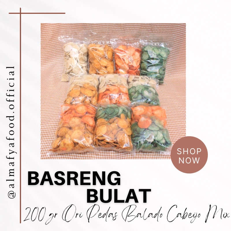 

Almafya Food - Basreng Bulat Baso Goreng 200 Gram Kiloan