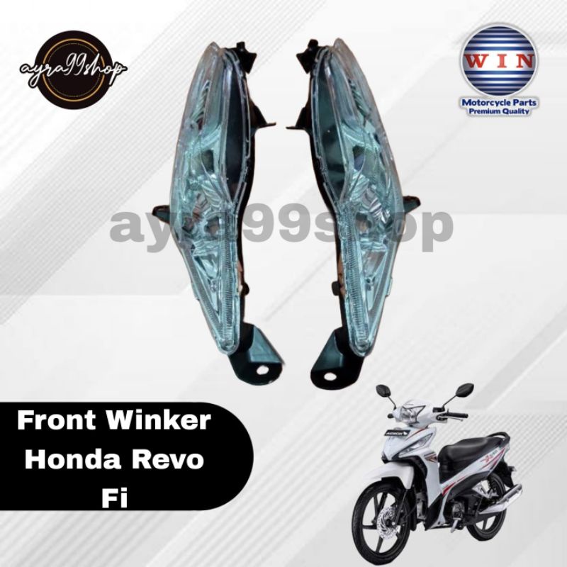 LAMPU SEIN RETENG DEPAN FRONT WINKER HONDA REVO FI MERK WIN