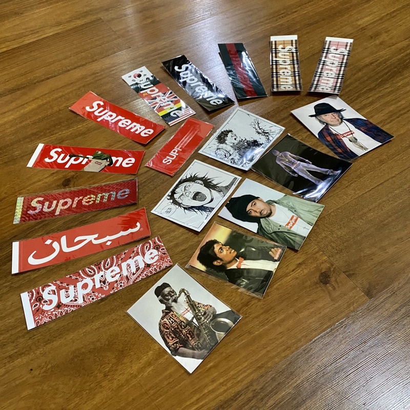 

STICKER BOX LOGO SUPREME Kualitas Original