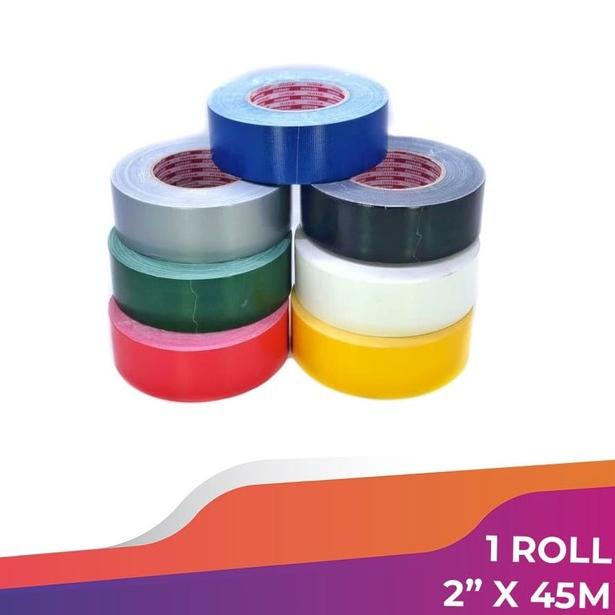 ✦✧✦ LAKBAN KAIN WARNA 2" X 45M CLOTH TAPE SAZANAMI LAKBAN KAIN JUMBO