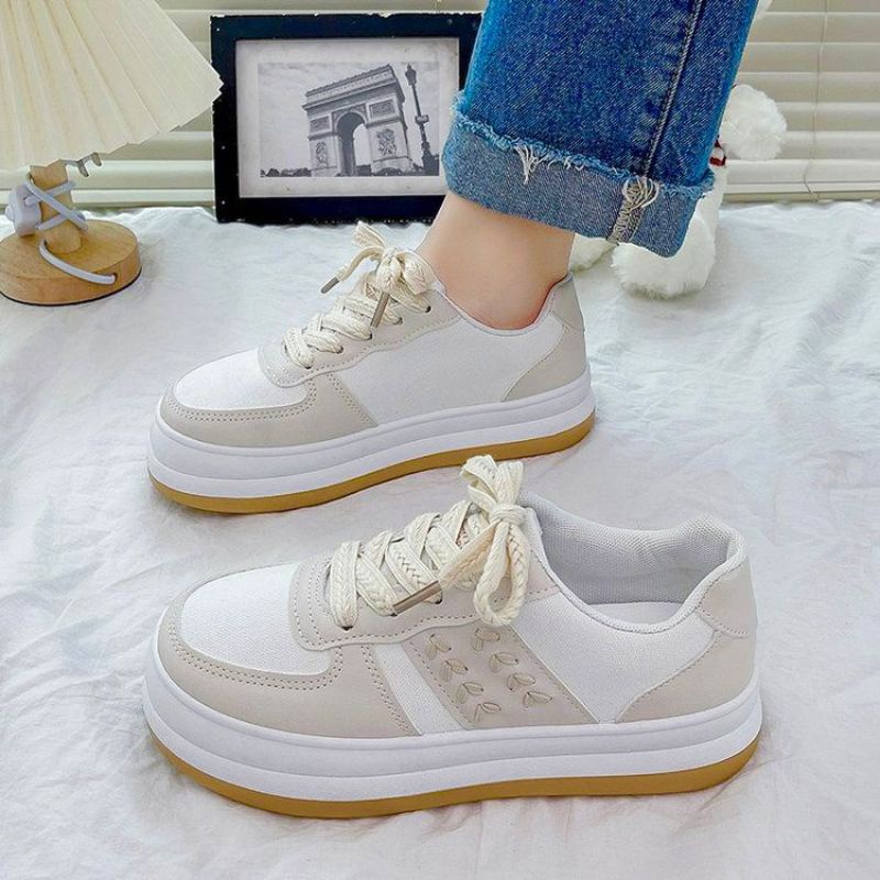 RYX - L-OVE Darling Sepatu Sneakers Tali Wanita Fashion Casual / Olahraga - Ori Import