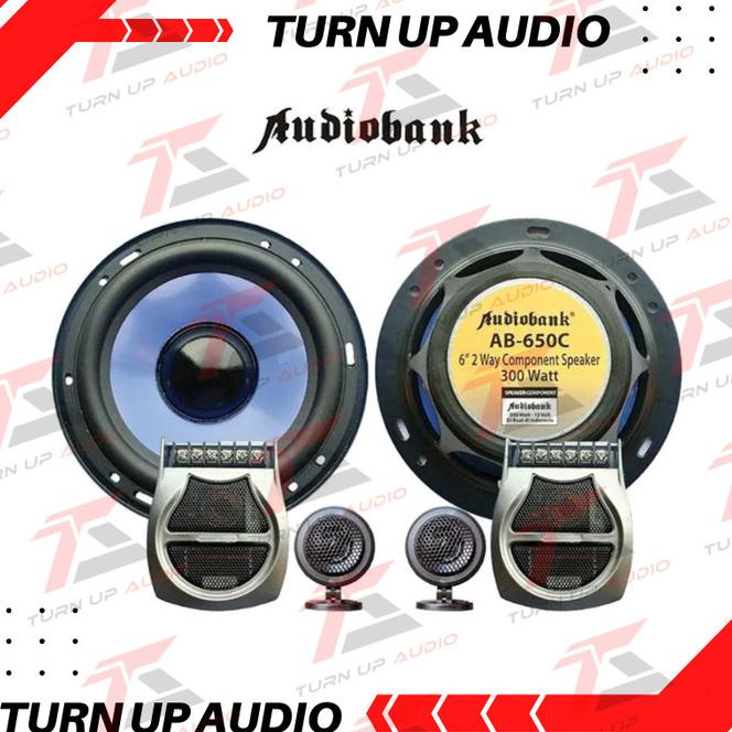 Paket Audio Mobil Full Set Sound System Audiobank Split Sub Power Coax