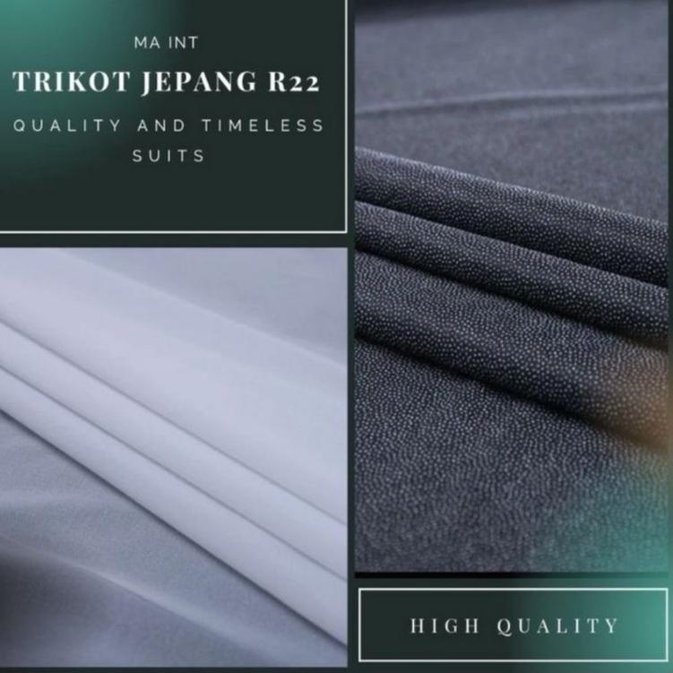 [KODE PRODUK GCKBL5478] Trikot R22 Tricot Jepang Sutra Furing Trikot Untuk Batik