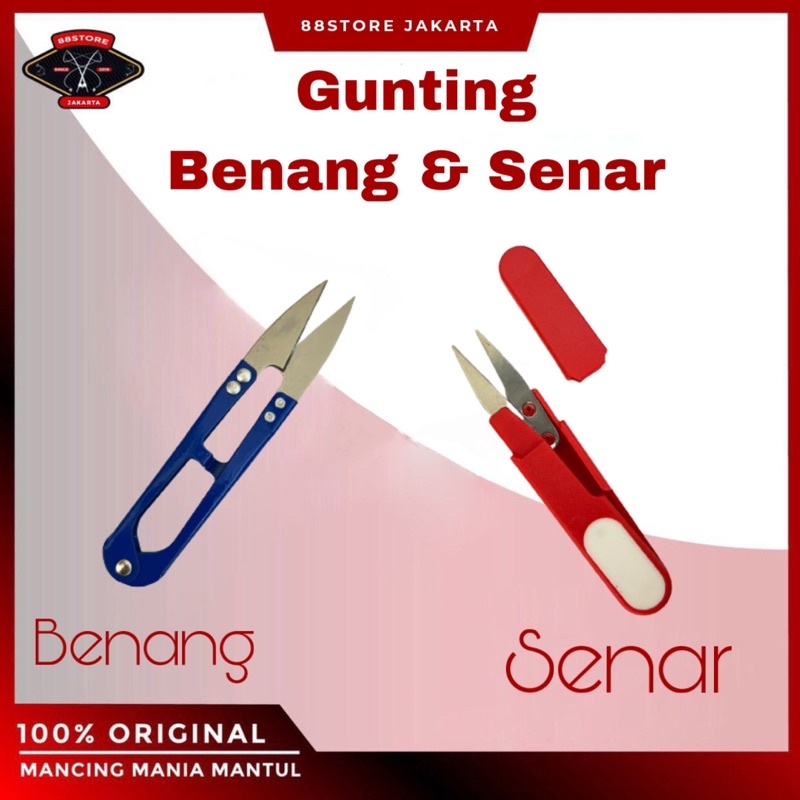 88storejakarta gunting benang/senar pancing