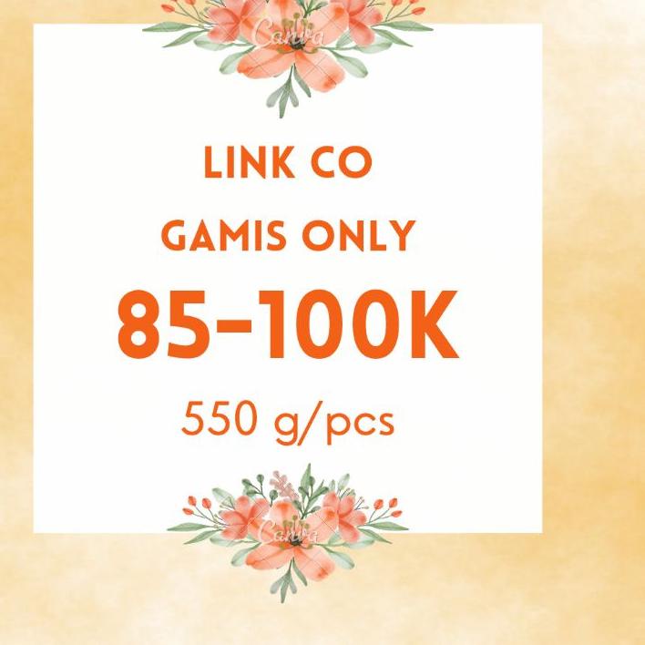 ■»► GAMIS ONLY 85-100 RIBU