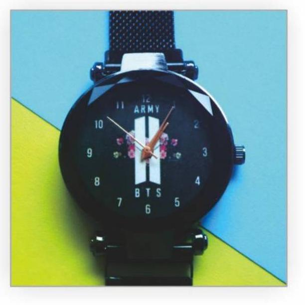 ㄶ Jam Tangan Wanita Korea BTS BT21 KPOP Anti air Waterproof Non Led gaya Kekinian harga grosir murah
