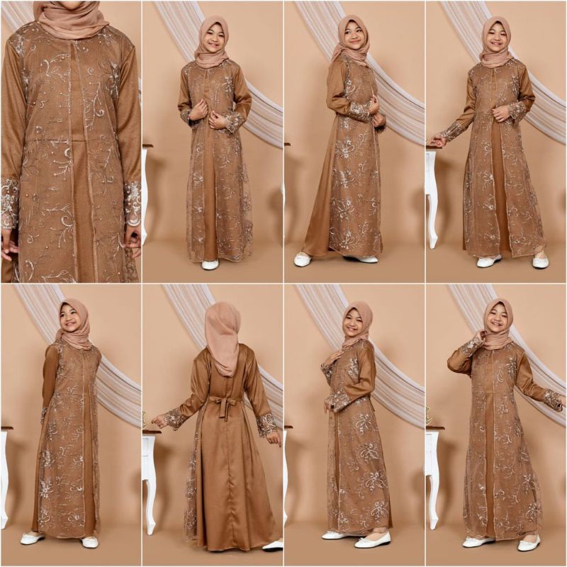 GAMIS BRUKAT ANAK HANI DRESS MUSLIM