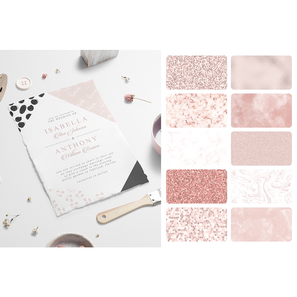 Brush Blush Patterns