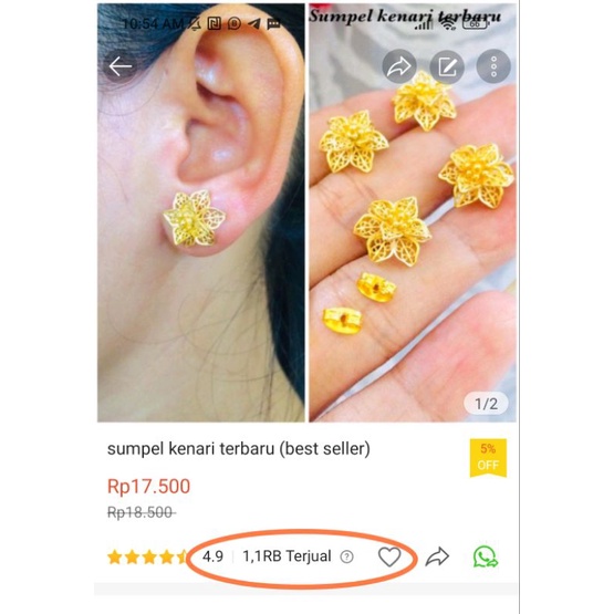 Set kenari terbaru best seller/sumpelnya terlaris