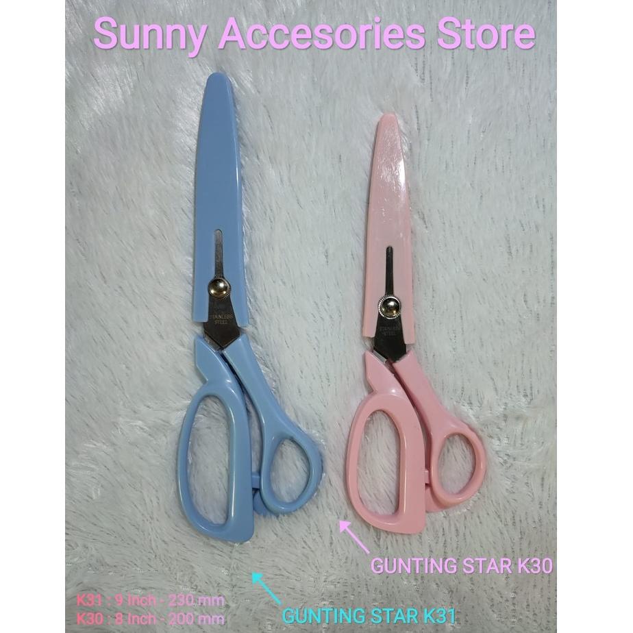 

(D-A8A(❤) Gunting Kain Star K31 - K30 Original Product *Warna Random* banyak diminati