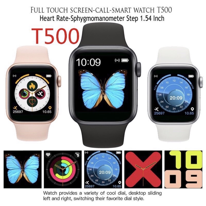 smartwatch t500 t55 smartwatch