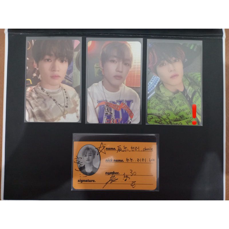 photocard/pc chenle beatbox, cc we go up ready semua offer