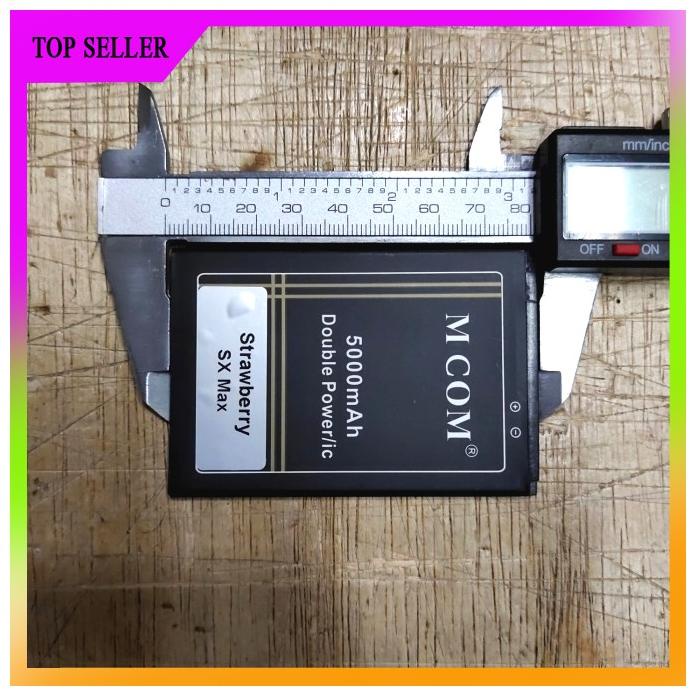 Acc Hp Strawberry Sx Max Baterai Double Power Baterai