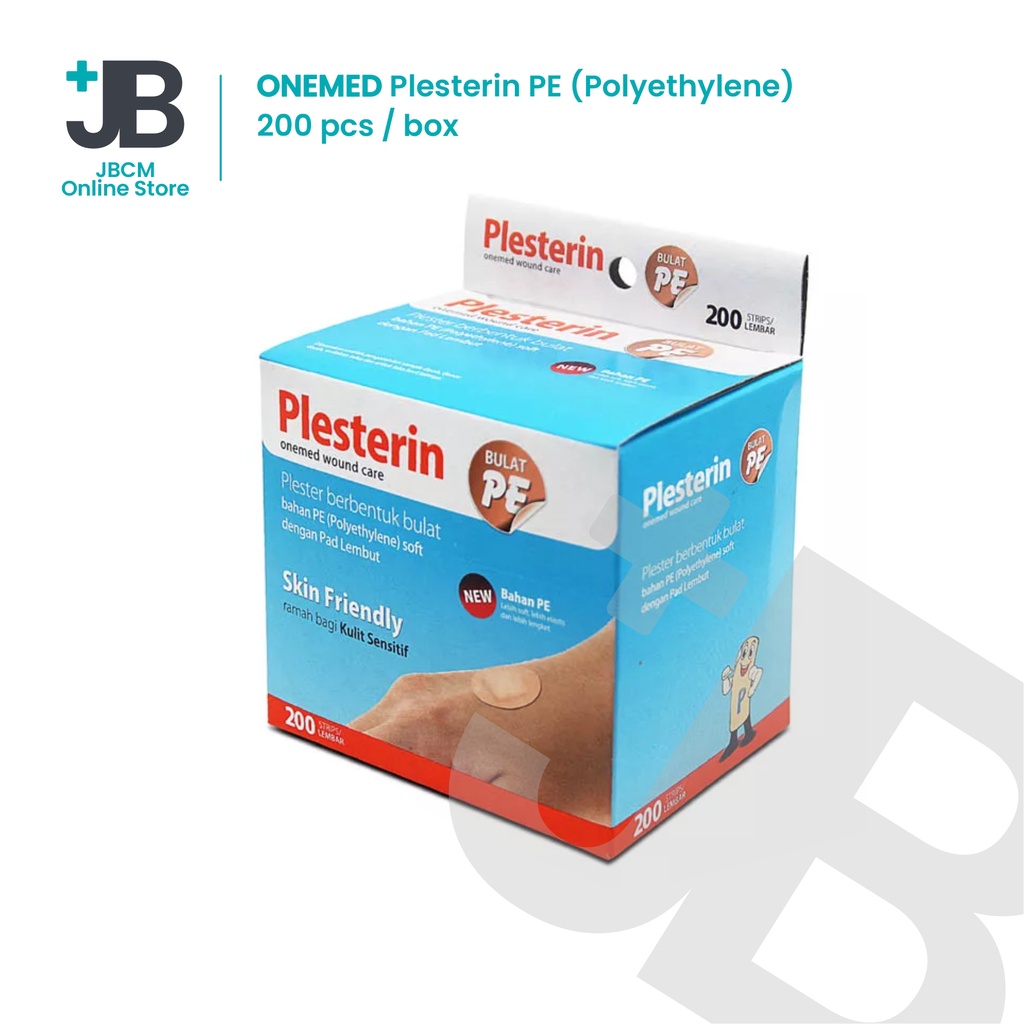 Jual Onemed Plesterin Bulat Pe Non Transparan Polyethylene Pcs Box Shopee Indonesia