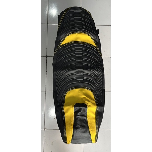 cover sarung jok kulit press busa timbul motor nmax pcx aerox beat vario scoopy