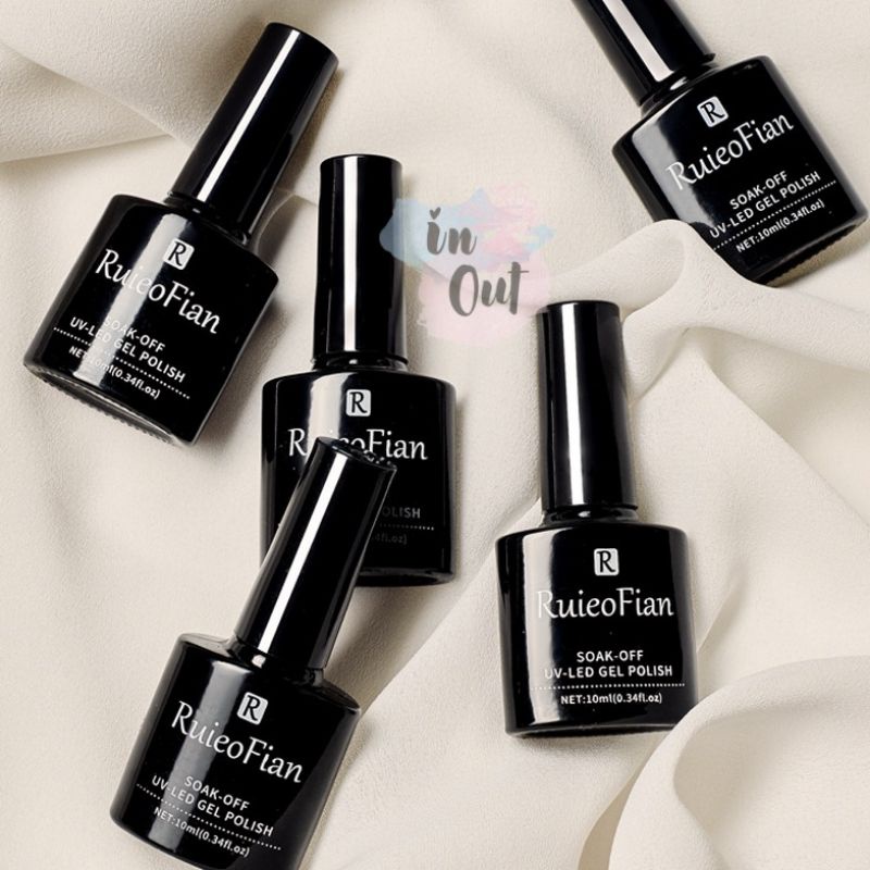 RuieoFian Soak off UV-LED Gel Polish 10ml / kutek kuku Halal Nail Art Nail Polish / kutek kuku Ruieo Fian / Kutek gel / Kutek Gel