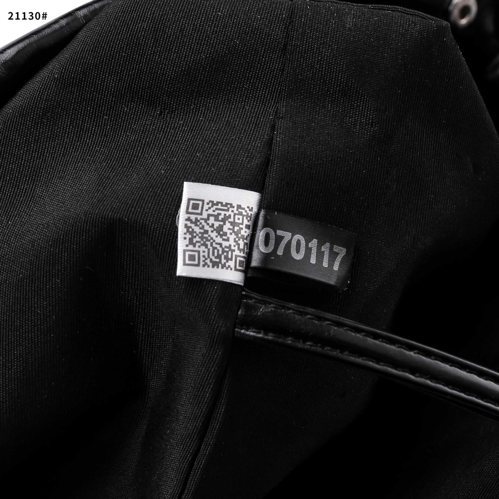 Ch Large 22 Leather Tote Bag's Silver Hardware 21130