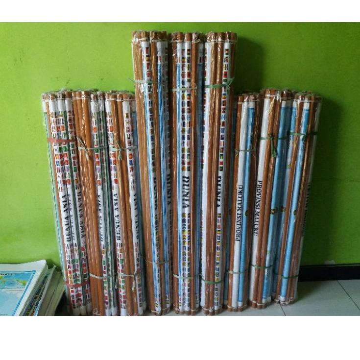 Murah Gembira Peta NKRI / Indonesia Sedang Bingkai