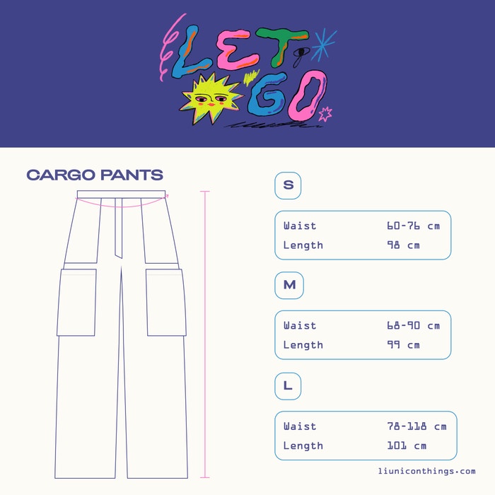 Let Go Embroidery Pants