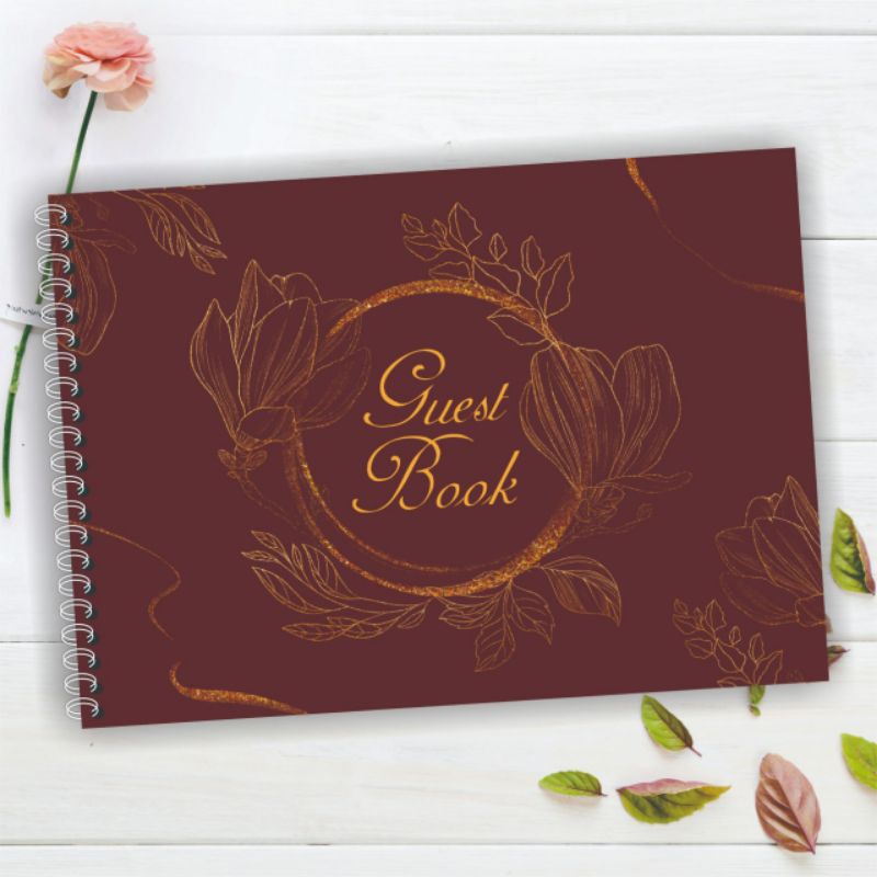 

READY guest book buku tamu pesta pernikahan hard cover GB-19