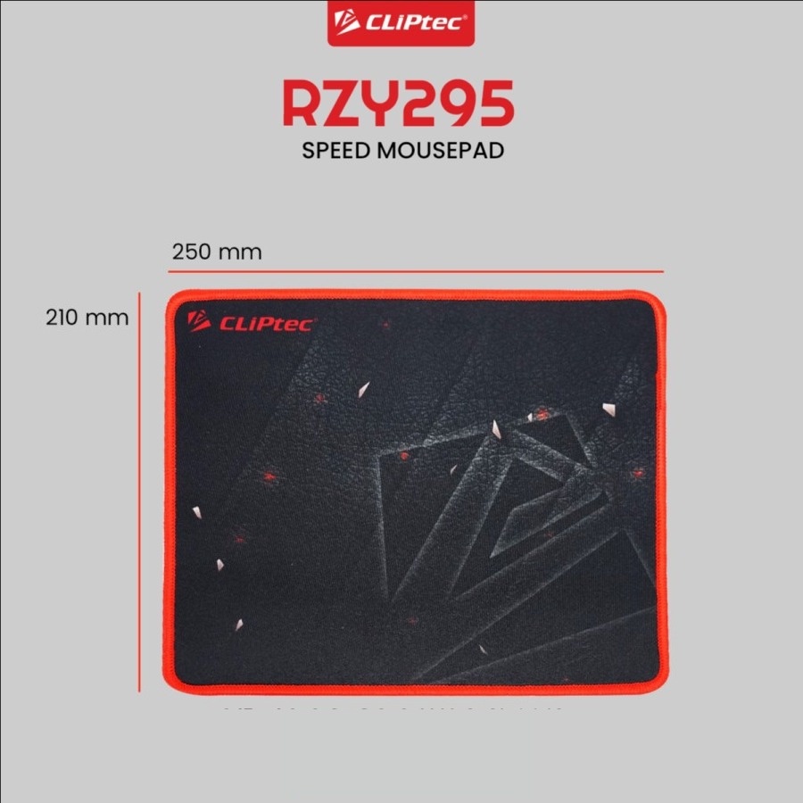 MousePad CLIPtec RZY295 Box - Mouse Pad Antislip Rubber CLIPtec RZY295