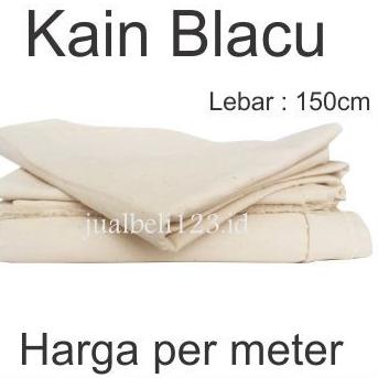 

[PRODUK GKELL] Kain Blacu Belacu Blaco kanvas lukis Meteran lebar 150cm LBC