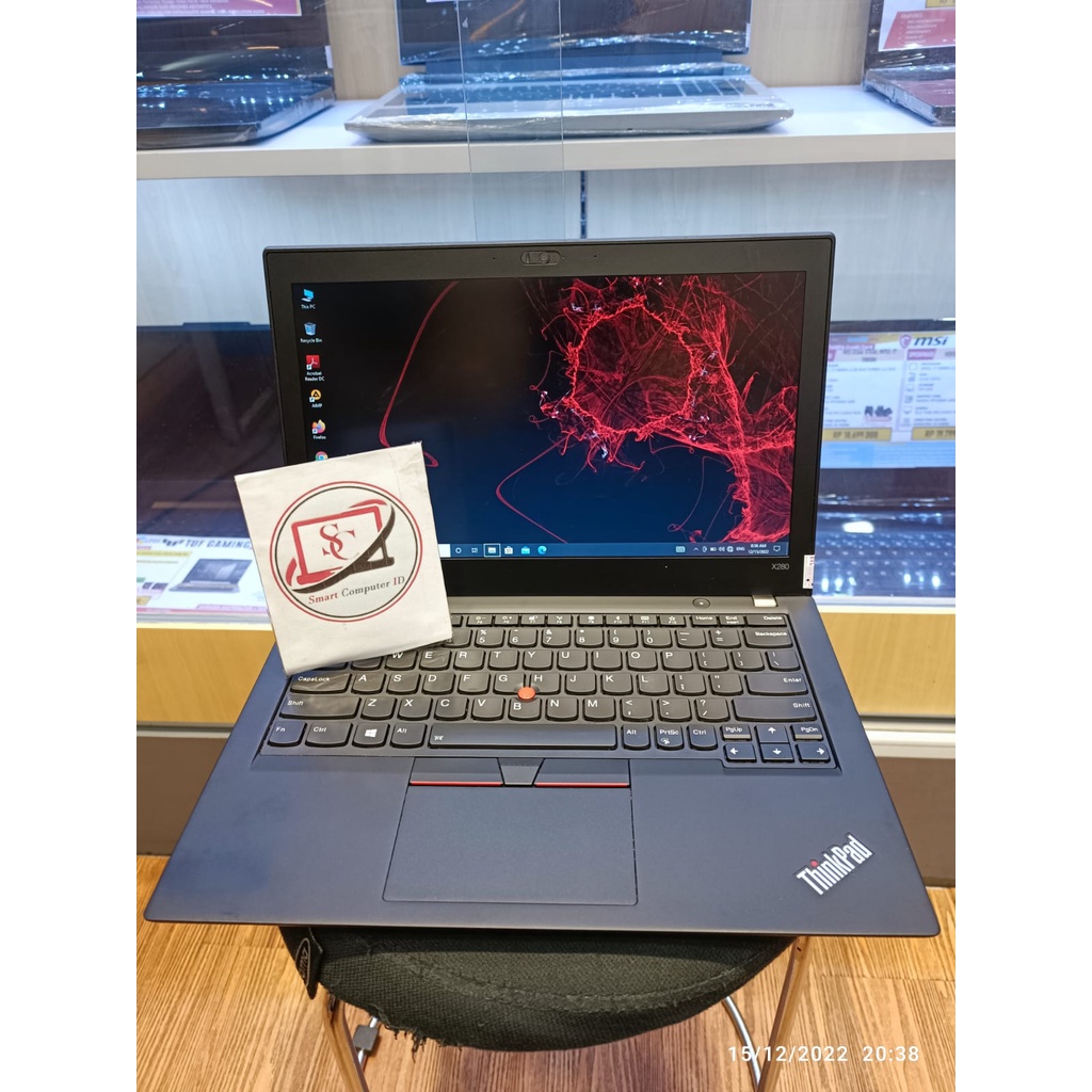 Laptop ultrabook Lenovo Thinkpad X280 i5 GEN 8GB 512GB SSD 12.5 Windows 10 Murah Bergaransi