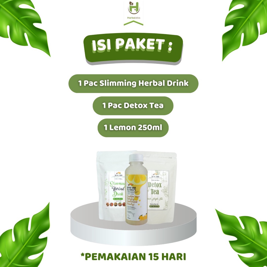 PAKET TRIAL TO SLIM (PTS) HALABI 100% ORIGINAL