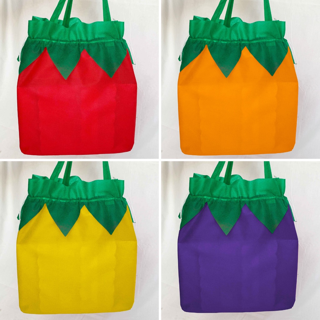 TAS HAJATAN SERUT TEBAL 21x21 22x22 / TAS SPUNBOND UNIK / TAS SOUVENIR HAJATAN / TAS KOTAK NASI / GO