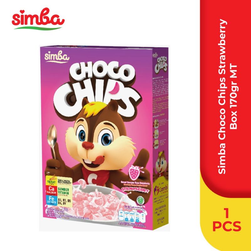 

Sereal SIMBA Choco Chips Strawberry Box 170 gr